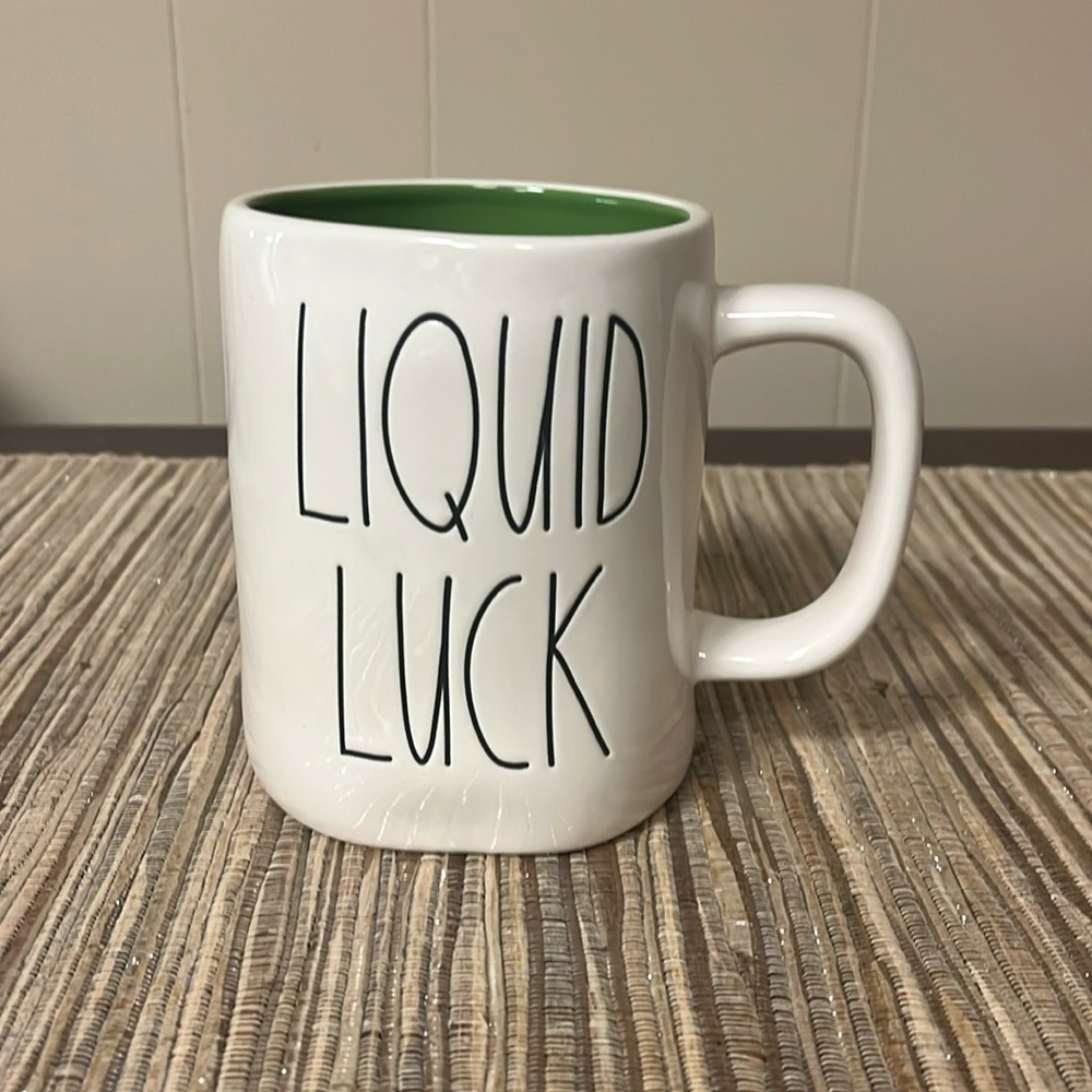 Rae Dunn Liquid Luck Mug